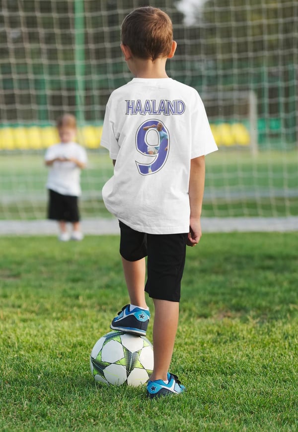 Erling Haaland Norge manchester City t-shirt  sportströja