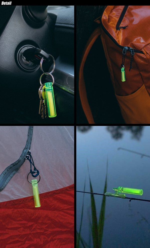 GEAR AID NI GLO, lysande markör självladdande på solljus