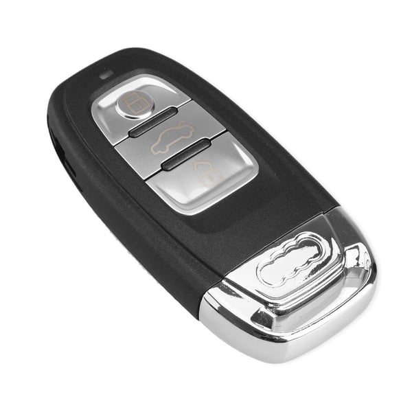 3-knaps etui til bilnøgle til Audi Quattro