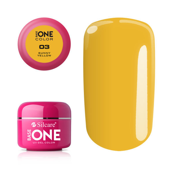 Base one - Farve - Solgul 5g UV gel