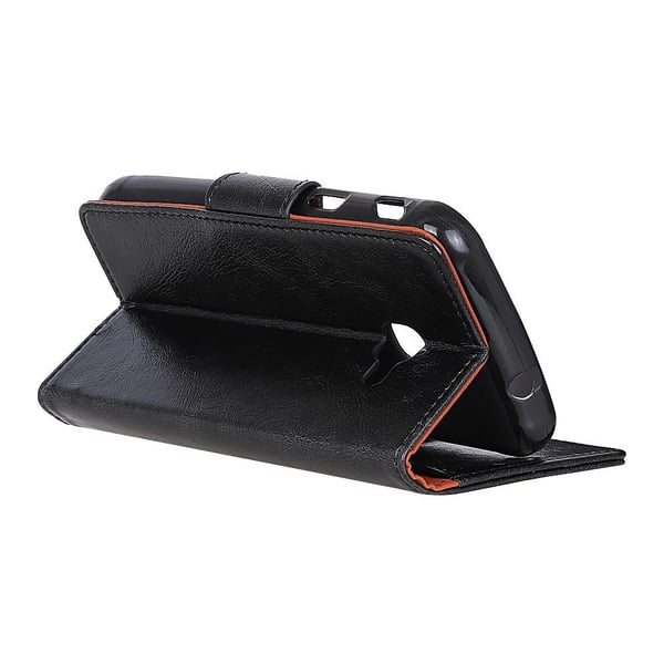 Samsung Galaxy Xcover 4s/4 Lommebok - deksel Teksturert Split - Svart