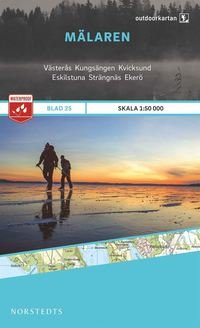 kartor, OUTDOORKARTAN Mälaren 1:50 000 , blad 25