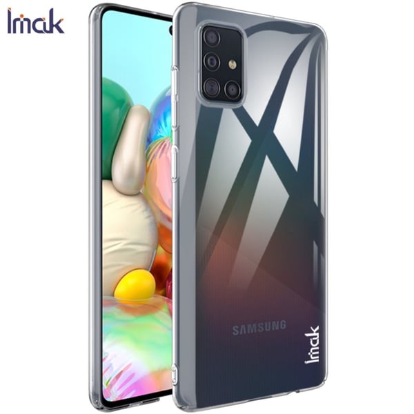 IMAK Crystal Case II Samsung Galaxy A71 Klart Hardt Cover