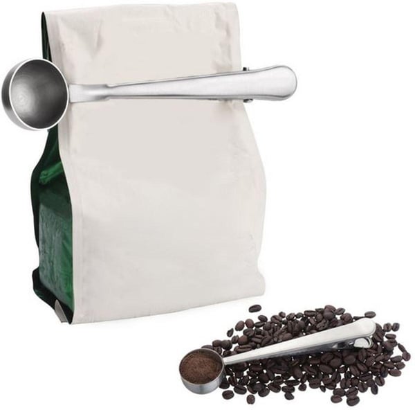 Kaffemål med Klemme i Rustfritt stål