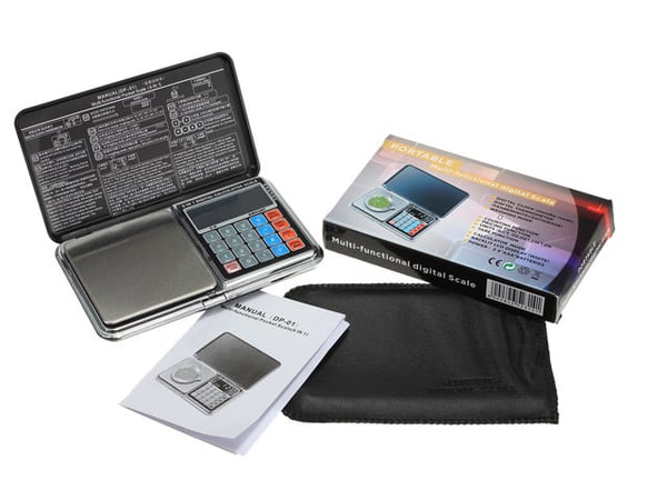 Digital våg 6 in 1 500g pocketscale Ultrakompakt design