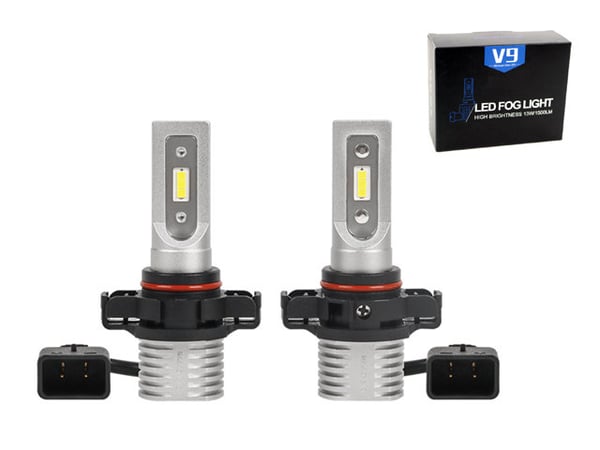H16 PS24w 5202 1500 lumen dimljus led lampor  2-pack 12v 24v led