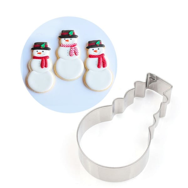 14 STK/Sæt Rustfrit Stål Cookie Juleferie Småkageforme Værktøj