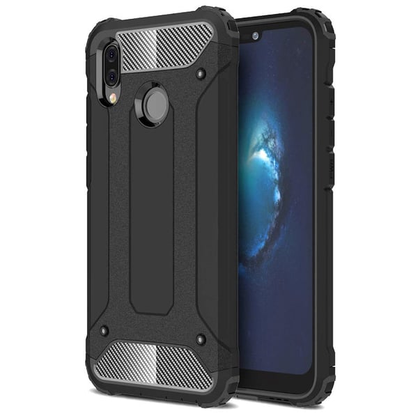 Xiaomi Redmi Note 7 - Kuori/Mobiilikuori - Tough - Musta