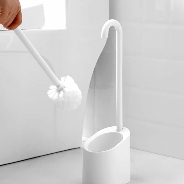 Toalettbørste med magnetisk holder