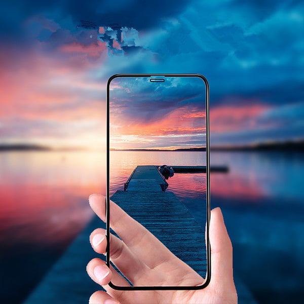 2 stk Herdet glass iPhone XR - Skjermbeskytter