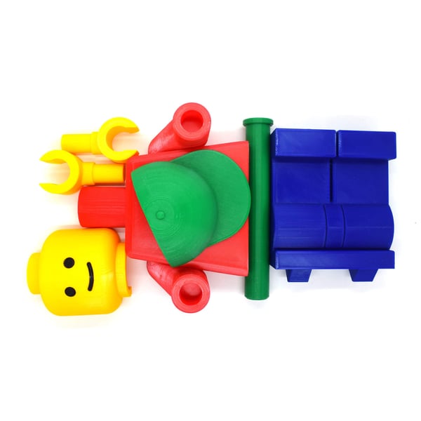 WC-paperiteline lapsille | Lego-inspiroima