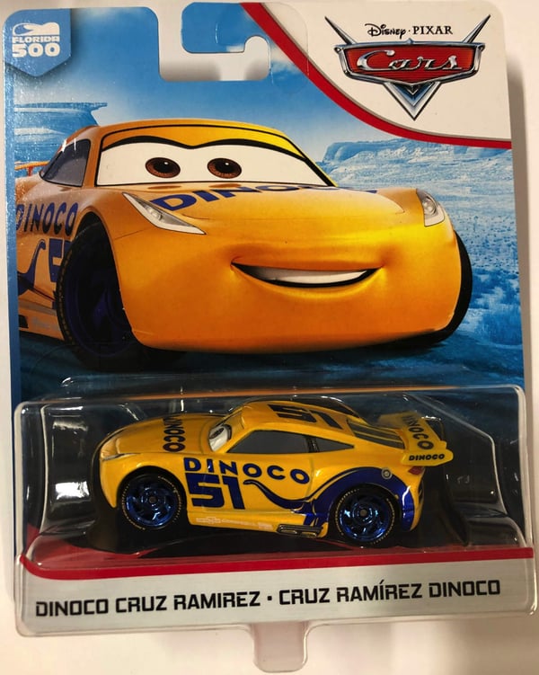 Disney Cars 1:55 Dinoco Cruz Ramirez DXV71