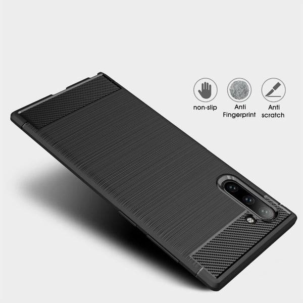 Stöttåligt Armor Carbon TPU-skal Samsung Note 10