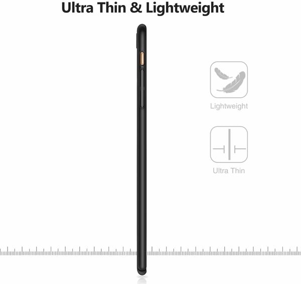 2-pack C4U® Matt-käsitelty iPhone 8/7 - ohut ja erittäin ohut