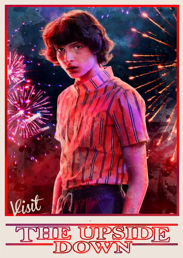 A3 Print - Stranger Things - Mike Wheeler
