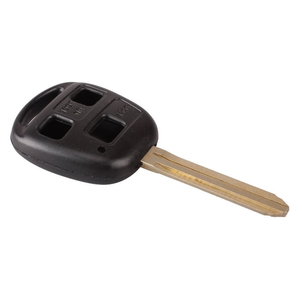 3-knaps bilnøgle TOY43 + tastatur til Toyota