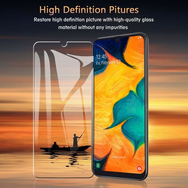 3 Pack Samsung Galaxy A40 tempered glass