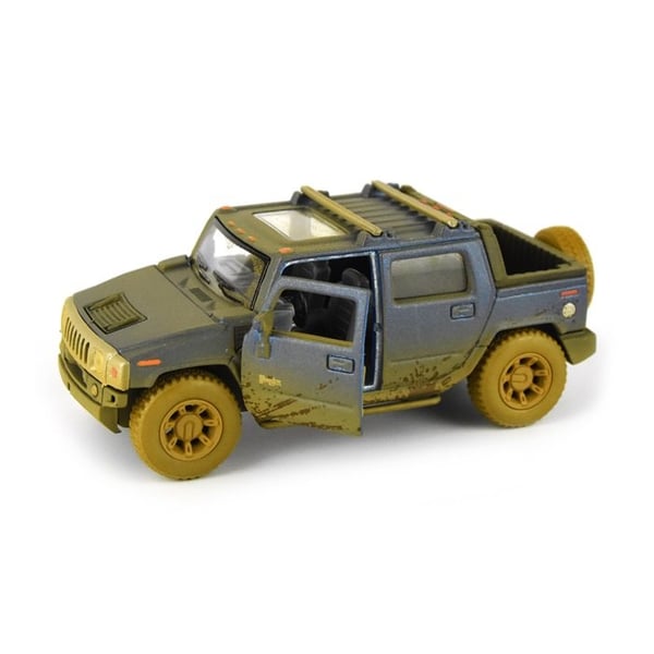 Hummer H2 SUT Bil med pullpack Svart