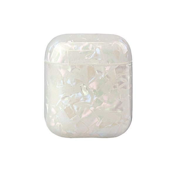 Suojakotelo AirPods - Valkoinen Kristalli