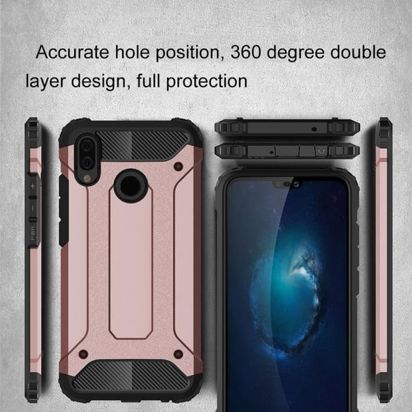 Huawei Y6 (2019) - Cover/Mobilcover - Tough - Pink