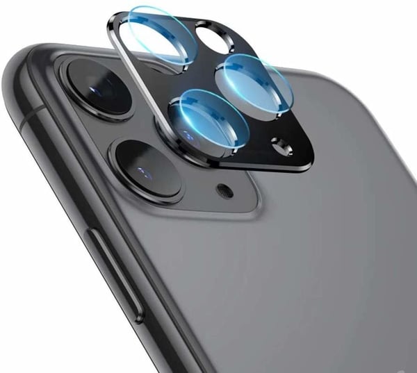 C4U® iPhone 11 Pro Max Kameralinsedæksel i hærdet glas