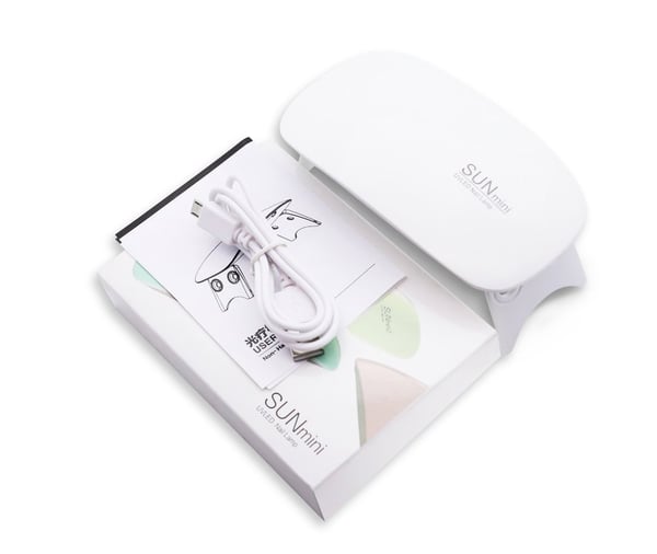 12w mini UV/ LED lampe, Neglelampe - Gellakk / hybrid gel