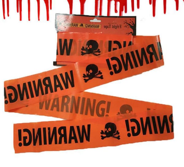 Halloween - Advarselstape, Advarselstape maskert