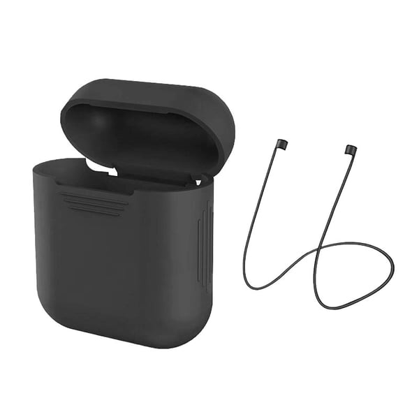 Beskyttelses til Airpods - Sort