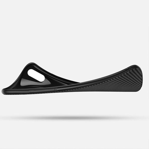Carbon Fiber TPU-skal Xiaomi Redmi Note 7 - Svart