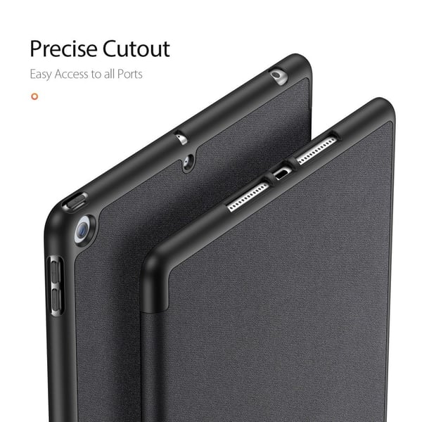 DUX DUCIS Domo Apple iPad 10.2 2021/2020/2019 deksel Trifoldet Svart