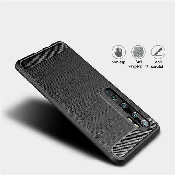 Stöttåligt Armor Carbon TPU-skal Xiaomi Mi Note 10 / Note 10 Pro