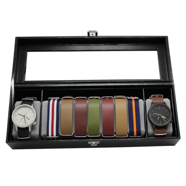 7ette edition 2 klockor med 7 st extra nato armband i klockbox 7ette edition 2 klockor med 7 st extra nato armband i klockbox