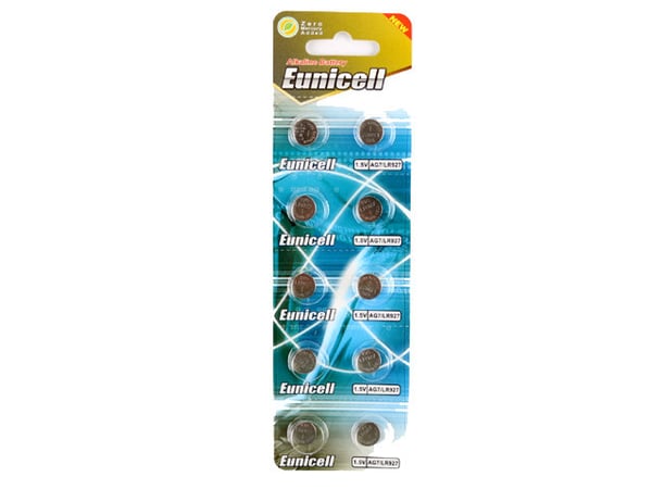 10-pack paristoja AG7 SR927sw SR927 GP399 LR927 SR57 V399 395 399