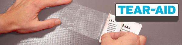 TEAR-AID TYPE A, lagningslapp kite, lagning vindsurfingsegel, lagningslapp tält