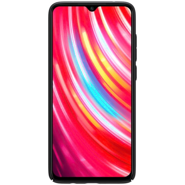 NILLKIN Frosted Hard Plastic Cover til Xiaomi Note 8 Pro - Sort