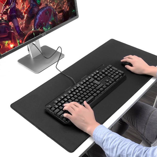 Gaming Musematte Stor - 60x30cm - Svart