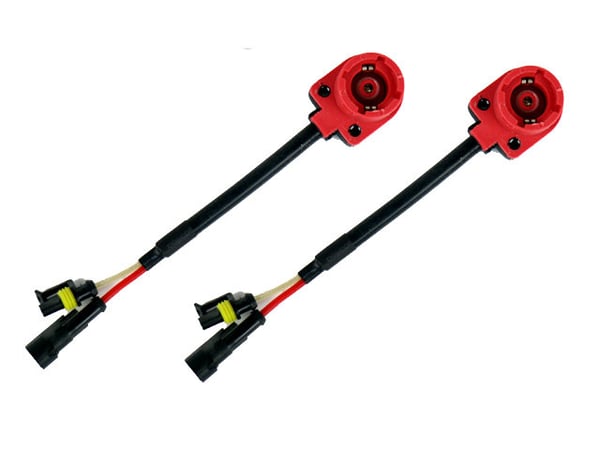 Xenon D2S D2R AMP kabelsats passande till vanlig ballast 2-pack
