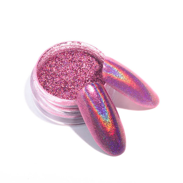 Rosa / lilla speilpigment - Krom speilpulver