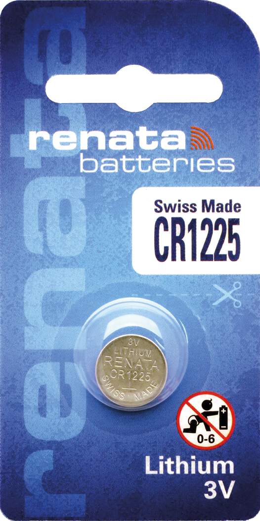 1225 RENATA Litium 3V