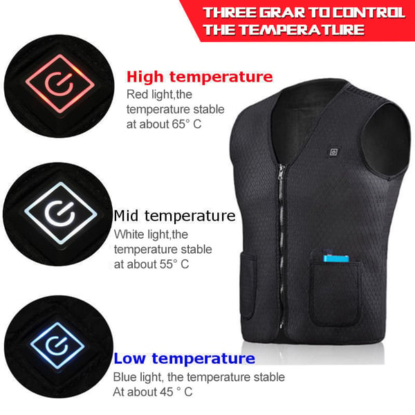 Vest with Heater loops Heating vest size M