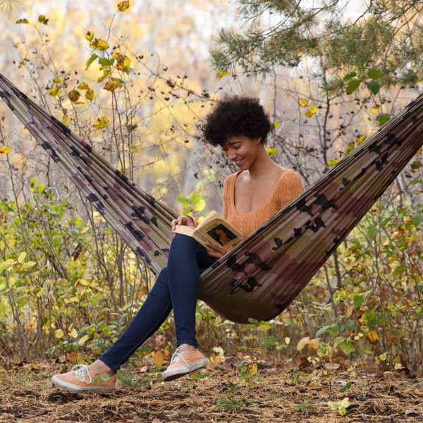 COGHLANS SINGLE PARACHUTE HAMMOCK CAMO CG1760, hängmatta camo