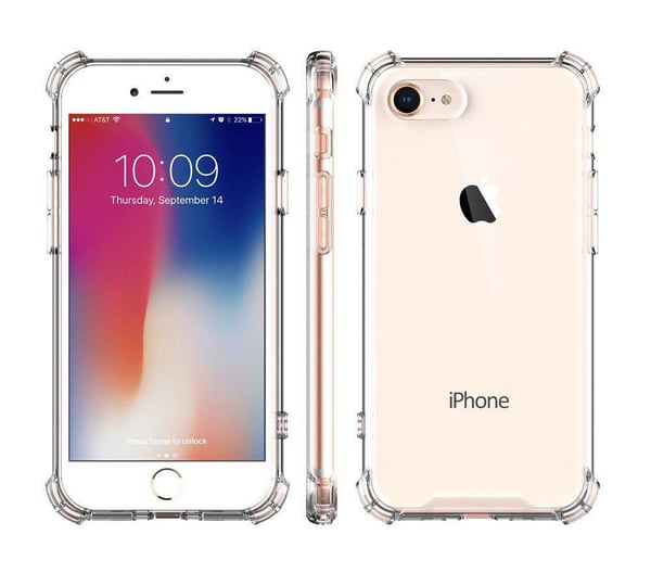 SKALO iPhone 7/8 Ekstra stærk TPU-cover