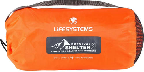 LIFESYSTEMS SURVIVAL SHELTER 2, lifesystem vindsäck, vindskyddat tält överlevnad