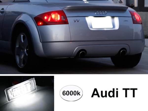 Audi TT 1999 - 2006 Led skyltbelysning 6000k