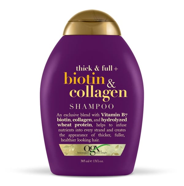 OGX Thick & Full Biotin & Collagen Shampoo 385ml OGX Thick & Full Biotin & Collagen Shampoo 385ml