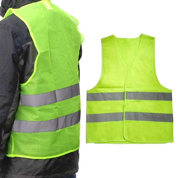Refleksvest for Voksne & Barn - Refleks - Barn - Grön