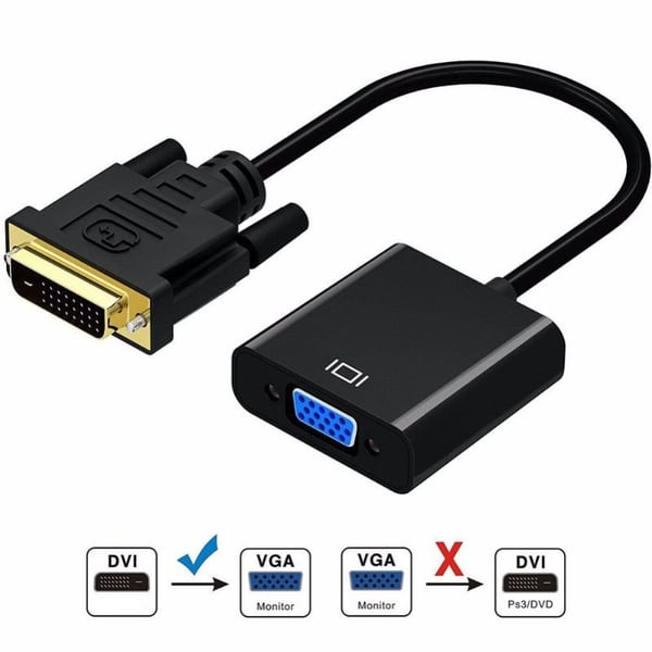 DVI-D til VGA-adapter