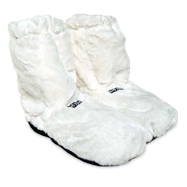 Värmetofflor / Tofflor - Värmer upp Fötter - Innetofflor / Boots - White