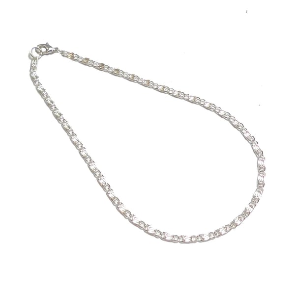 Ankellänk 23cm Silverpläterad