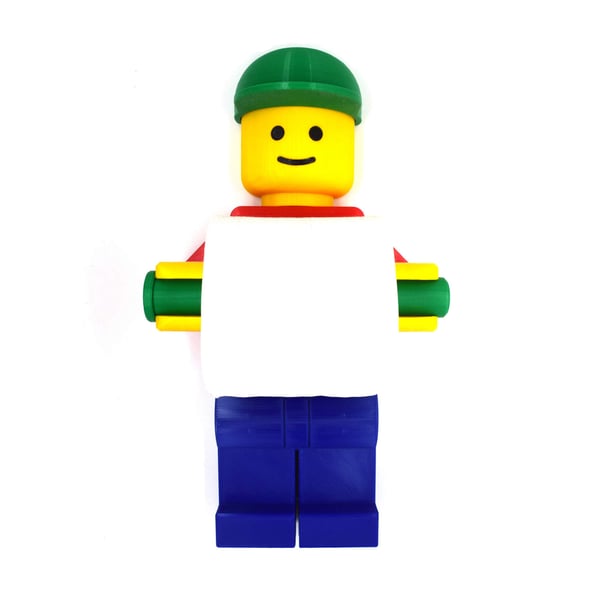 WC-paperiteline lapsille | Lego-inspiroima